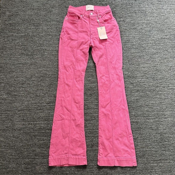 REVICE Jeans Revice Venus Flares Optical Pink Star Flare Jeans